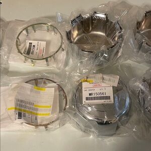 Chrome Wheel Center Caps